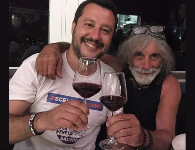 Matteo Salvini canone Rai Mauro Corona