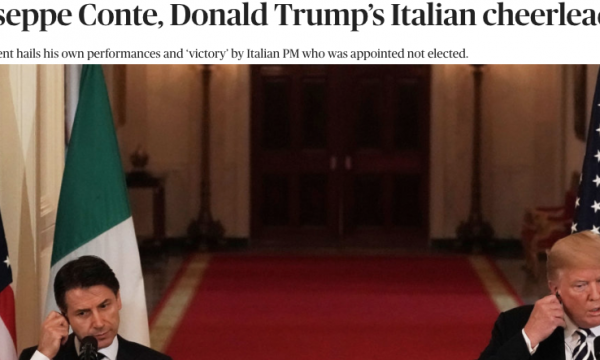Quando Conte era “cheerleader italiana” di Trump. Anzaldi: “Condanni deriva golpista”