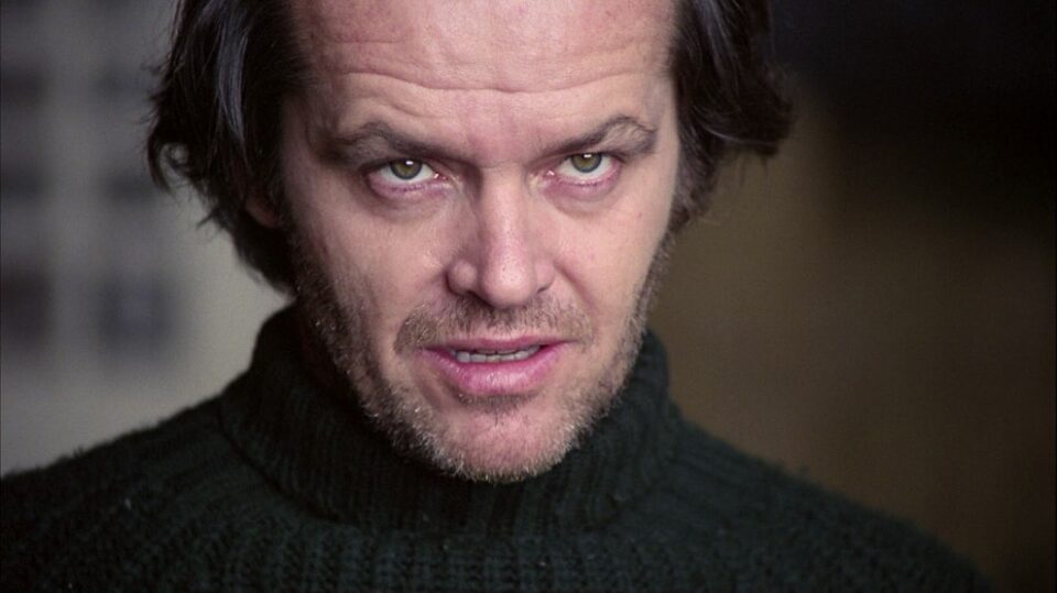 Jack Nicholson è Jack Torrance, protagonista principale di Shining
