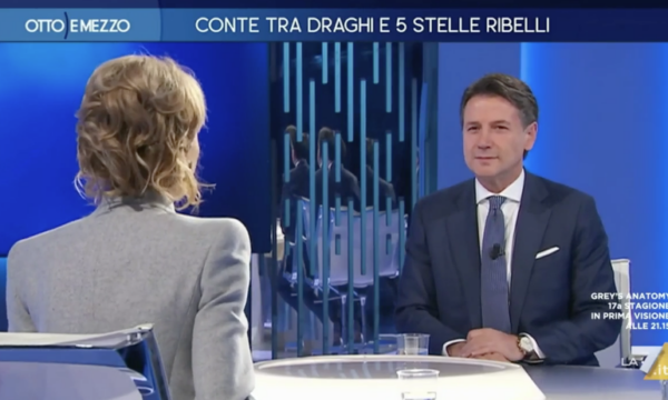 Ascolti Tv, Conte non fa volare Gruber (e in share vince De Benedetti)