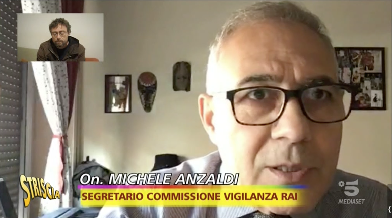 Michele Anzaldi Pinuccio Striscia la Notizia USIGRAI sedi regionali Rai CdR Tgr
