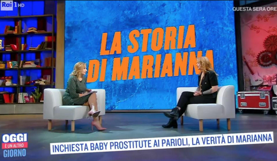 Serena Bortone baby squillo Parioli