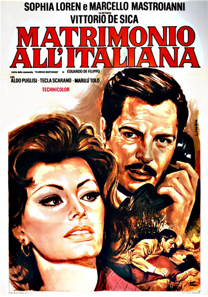 Film Tv 19 dicembre. Matrimonio all’italiana, con  Sophia Loren
La recensione del film su VigilanzaTv