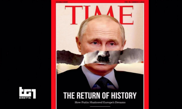 Putin come Hitler: la Maggioni inciampa nella copertina fake di Time