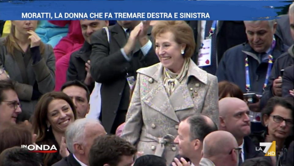 Letizia Moratti, candidata alla presidenza della Regione Lombardia 