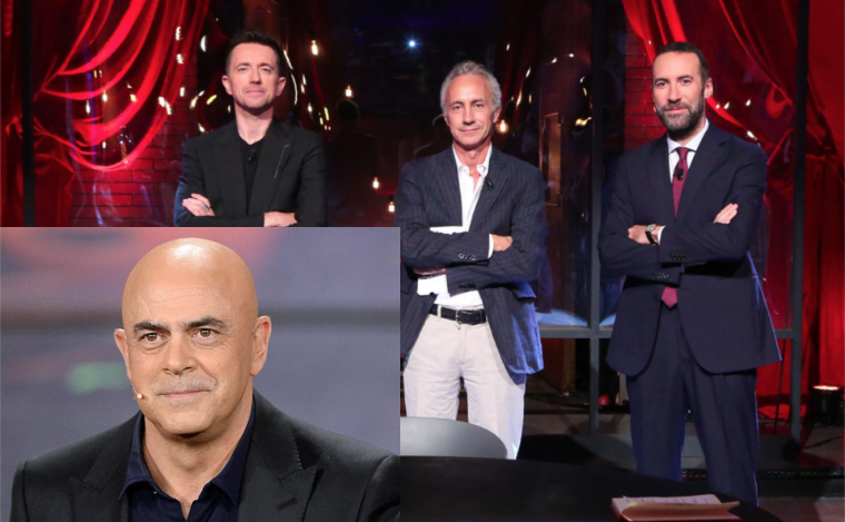 Ascolti Tv Maurizio Crozza, Andrea Scanzi, Marco Travaglio e Luca Sommi Fratelli di Crozza Accordi & Disaccordi Nove