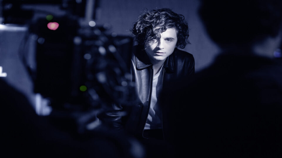 Timothée Chalamét per Blue de Chanel Timothée Chalamét per Blue de Chanel