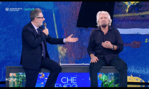 Ascolti Tv: Beppe Grillo ospite di Fabio Fazio fa volare Che Tempo che Fa