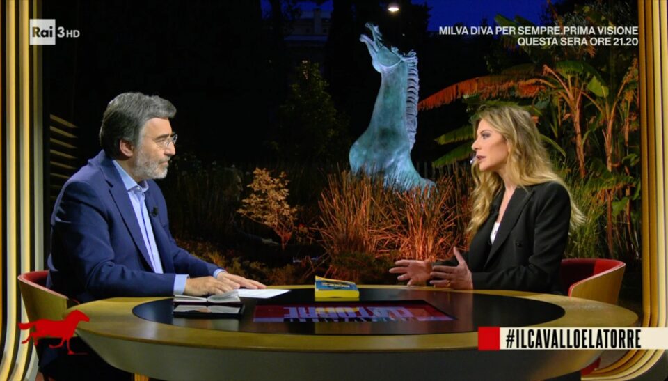 Francesca Fagnani torna a parlare di belve - stavolta quelle vere - in Mala. Roma criminale, libro pubblicato da Italian tabloid e presentato ieri a Il Cavallo e la Torre di Marco Damilano su Rai3