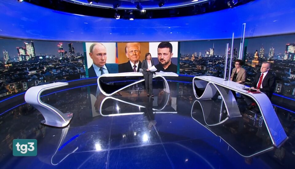 La risposta di Putin alla proposta di tregua apre Tg3 Linea Notte con Ilaria Capitani La risposta di Putin alla proposta di tregua apre Tg3 Linea Notte con Ilaria Capitani